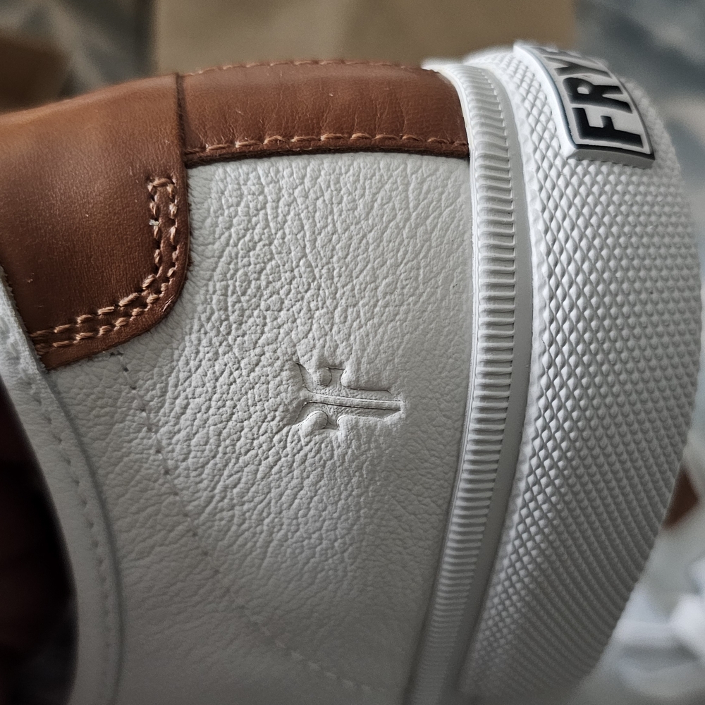 Frye GIA White Leather Sneaker Women's Size 9.5 Brand New In Box